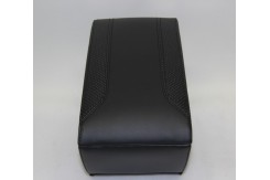 Подлокотник для SKODA OCTAVIA A7 кожаный черный